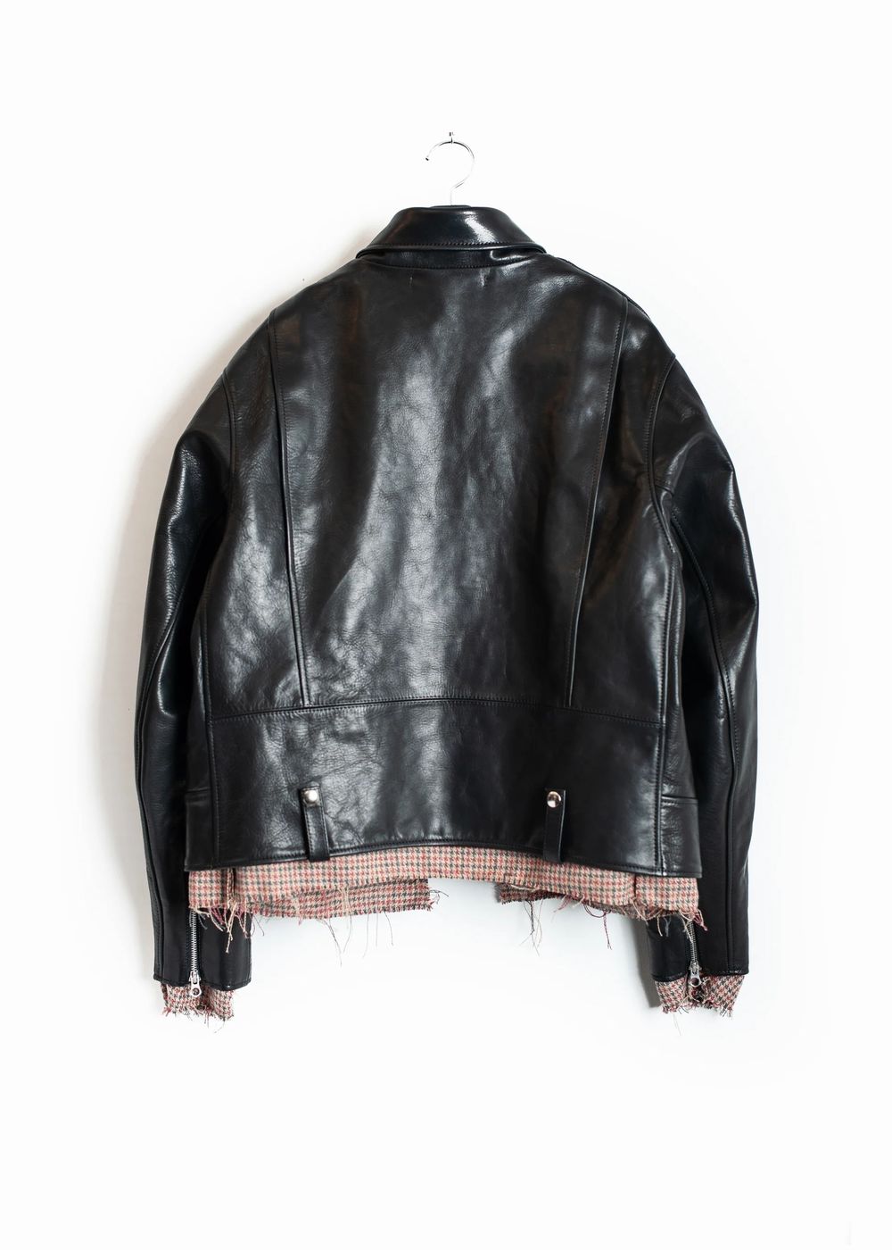 SEVESKIG セヴシグ Cow Leather D-Pocket Riders カウレザー Dポケットライダースジャケット