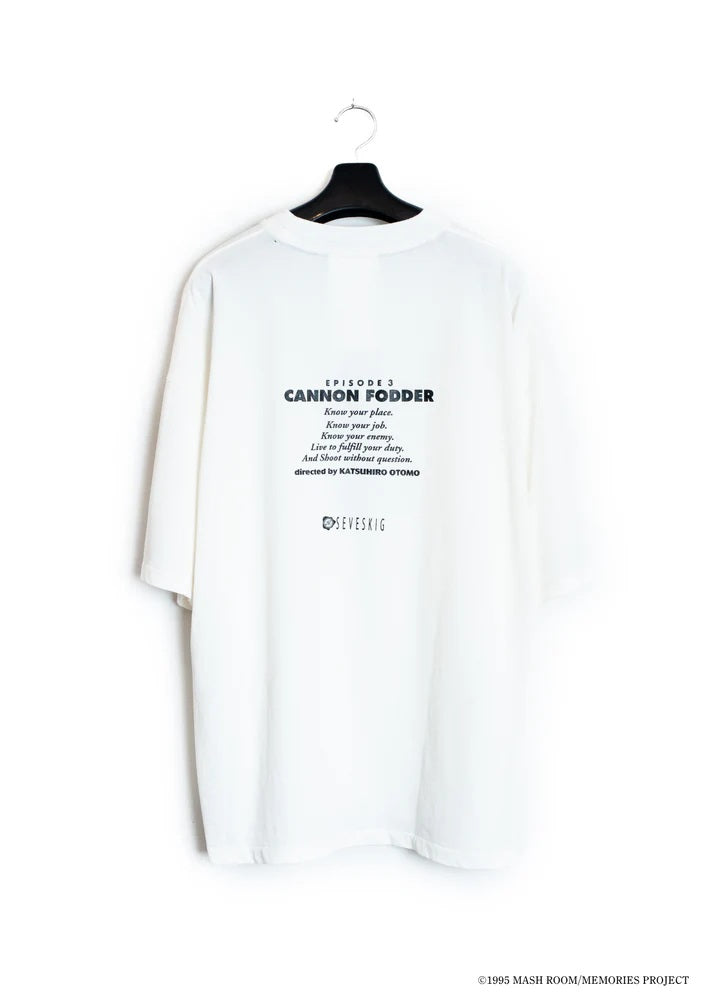 SEVESKIG MEMORIES CANNON FODDER SSL Tee Tシャツ セヴシグ 大友克洋