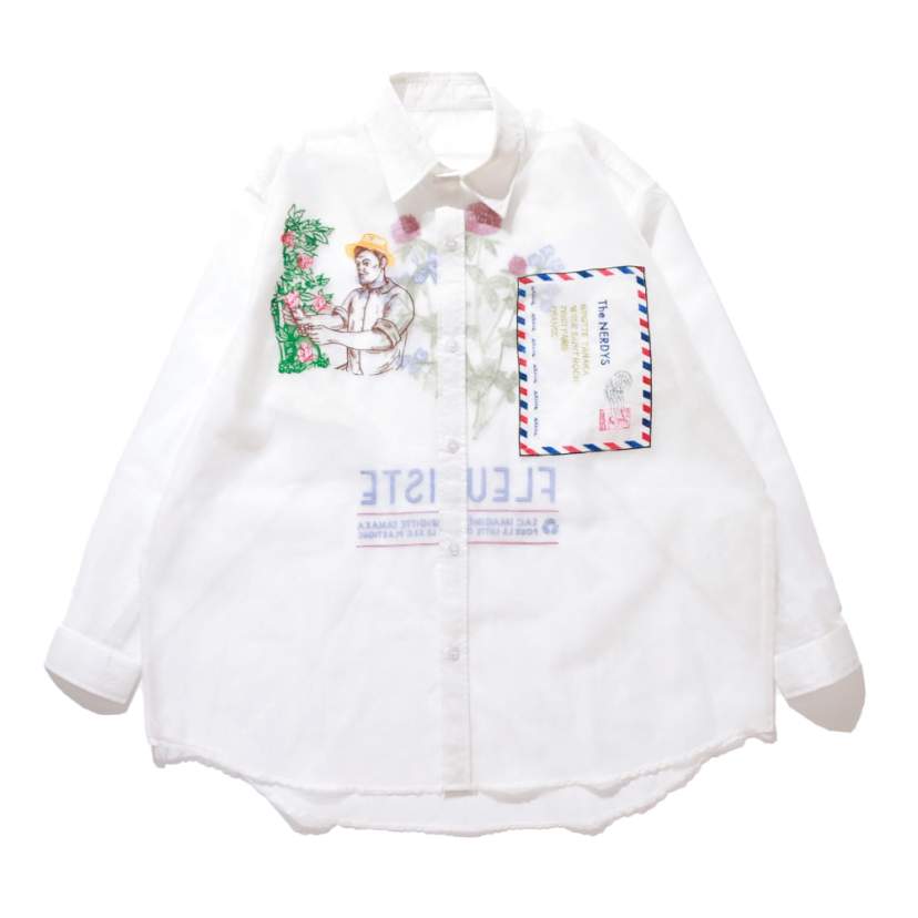 2026 Brigitte Tanaka × The NERDYS FLEURISTE Shirt