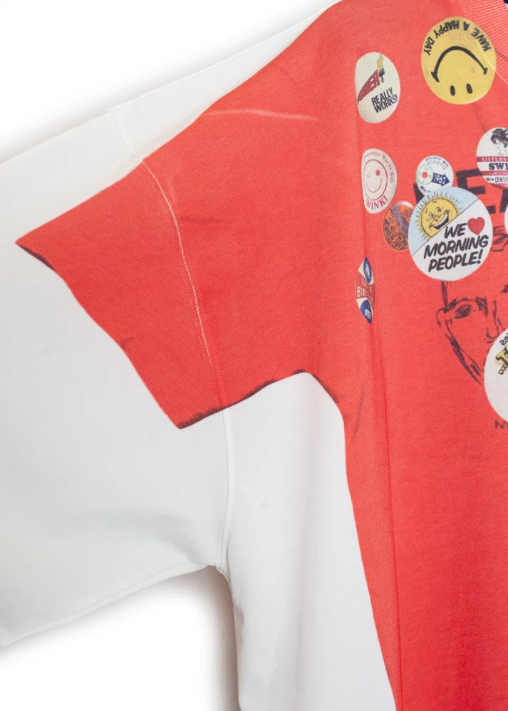SEVESKIG Vintage Graphic Trompe-l'?il S/SL Tee Tシャツ セヴシグ
