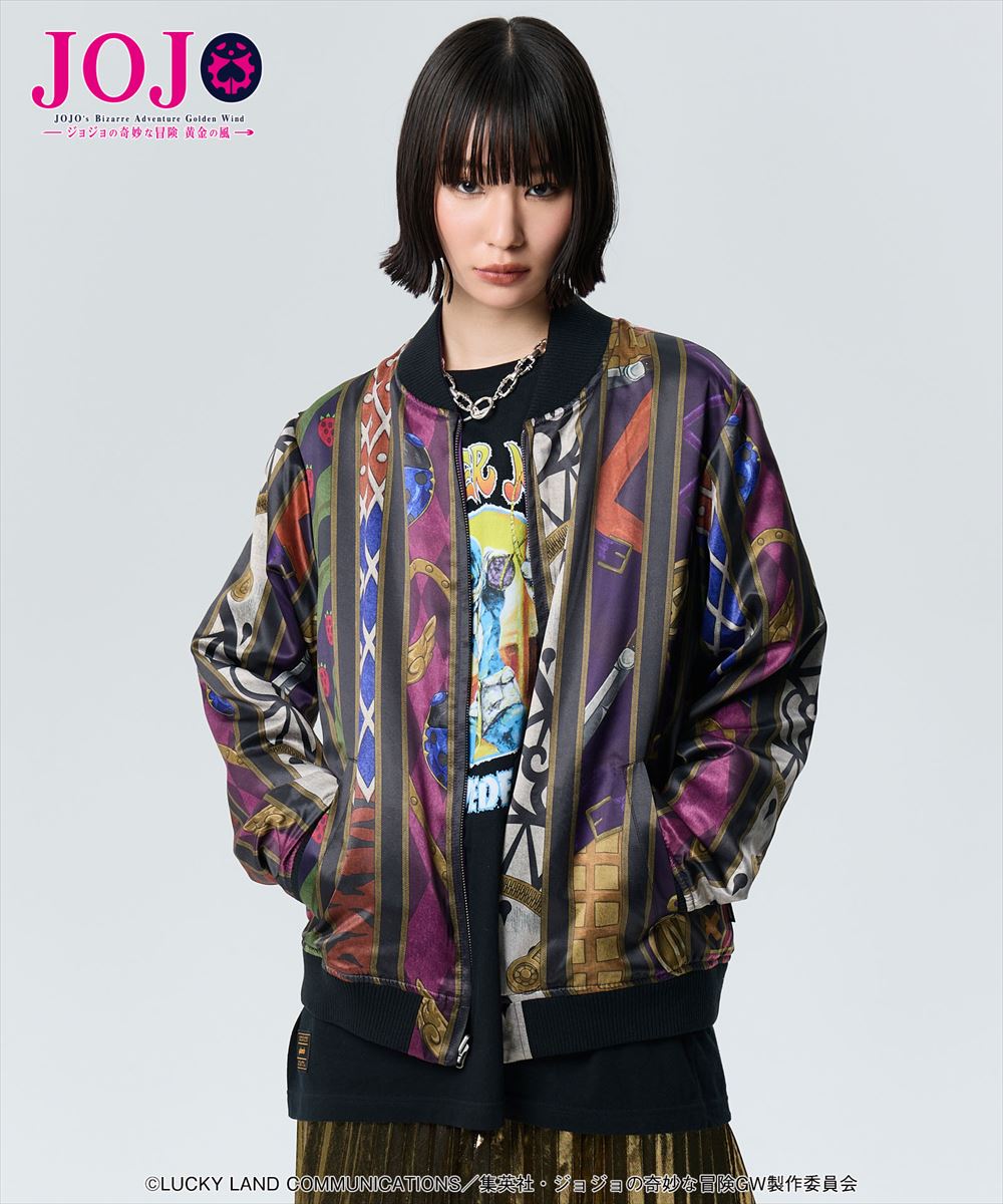 黄金の風 スカジャン Golden Wind Ska Jumper JOJO ジョジョ glamb グラム