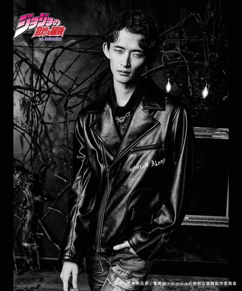 ジョジョの奇妙な冒険 JOJO glamb グラム Stone Mask Riders Jacket ストーンマスクライダースジャケット