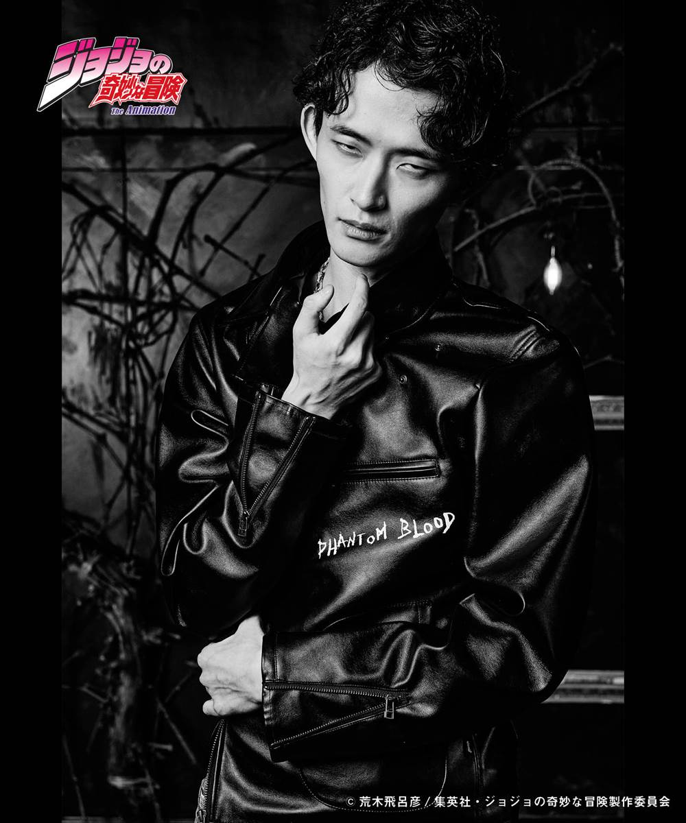 ジョジョの奇妙な冒険 JOJO glamb グラム Stone Mask Riders Jacket ストーンマスクライダースジャケット