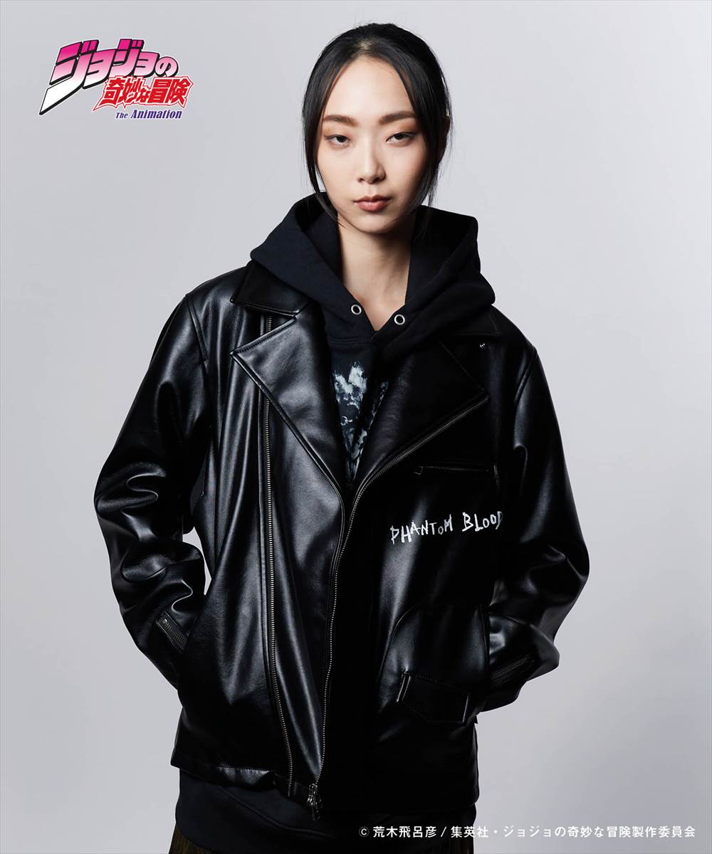 ジョジョの奇妙な冒険 JOJO glamb グラム Stone Mask Riders Jacket ストーンマスクライダースジャケット