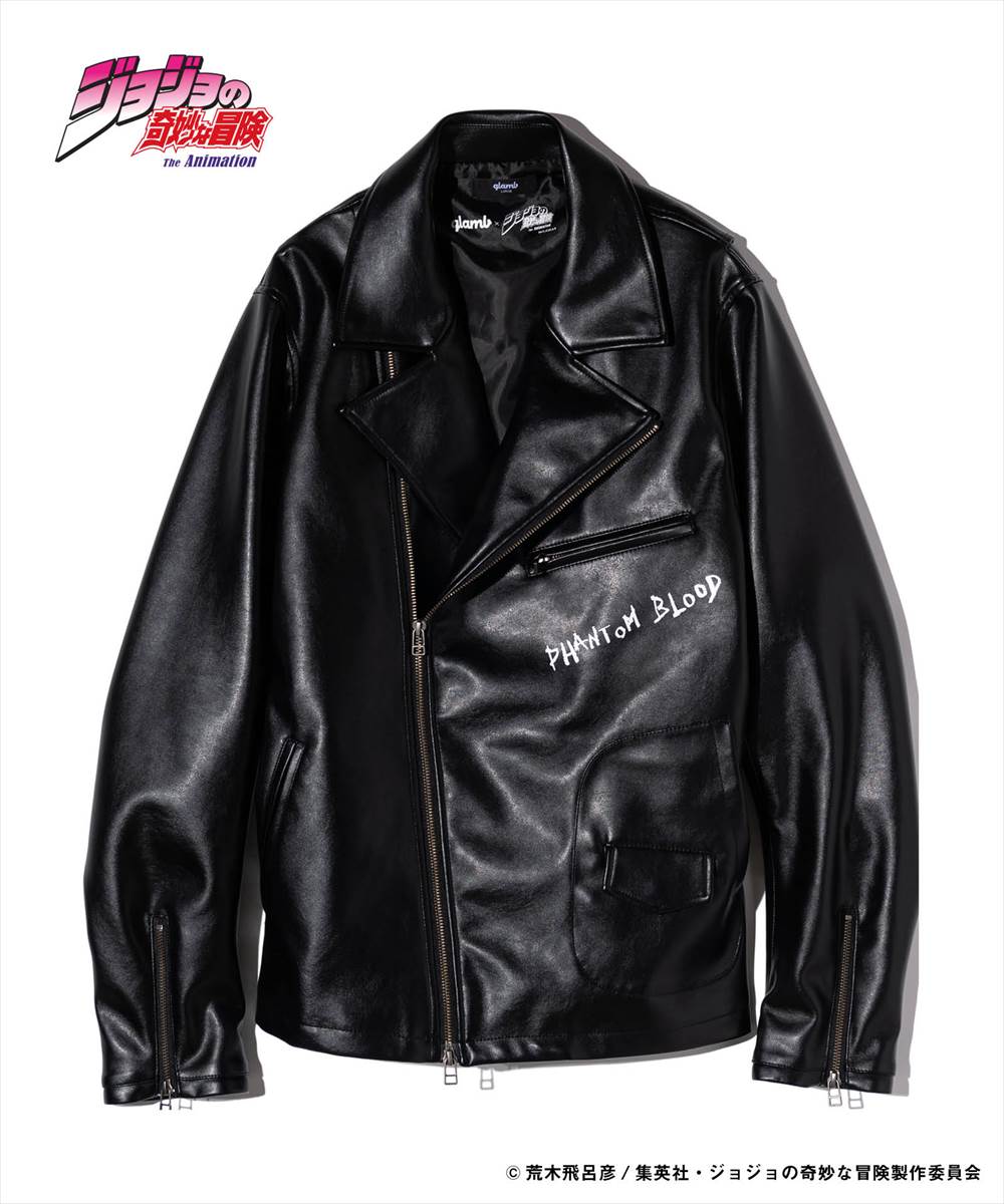 ジョジョの奇妙な冒険 JOJO glamb グラム Stone Mask Riders Jacket ストーンマスクライダースジャケット