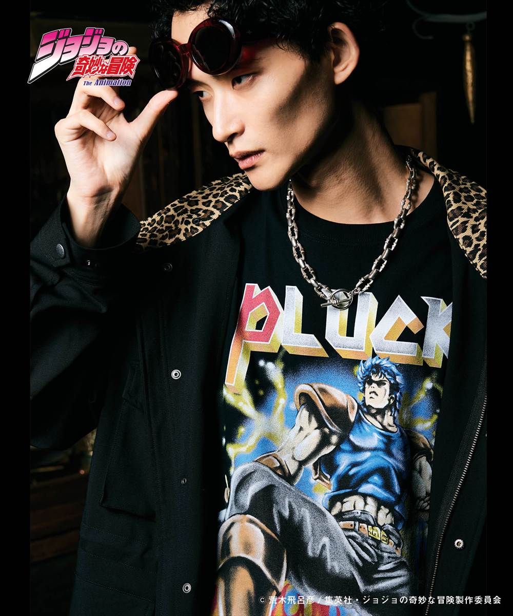 【メーカーお取り寄せ品】ジョジョの奇妙な冒険 JOJO glamb グラム Jonathan Joestar T-shirts ジョナサンジョースターTシャツ