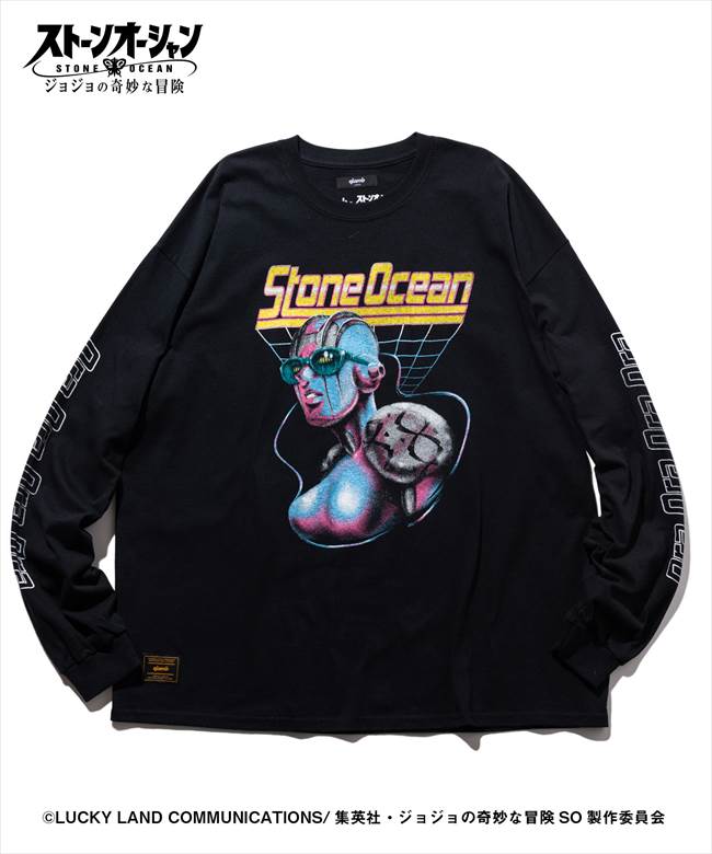 glamb グラム JOJO ジョジョ ストーンフリー長袖 T Jolyne’s Stand T