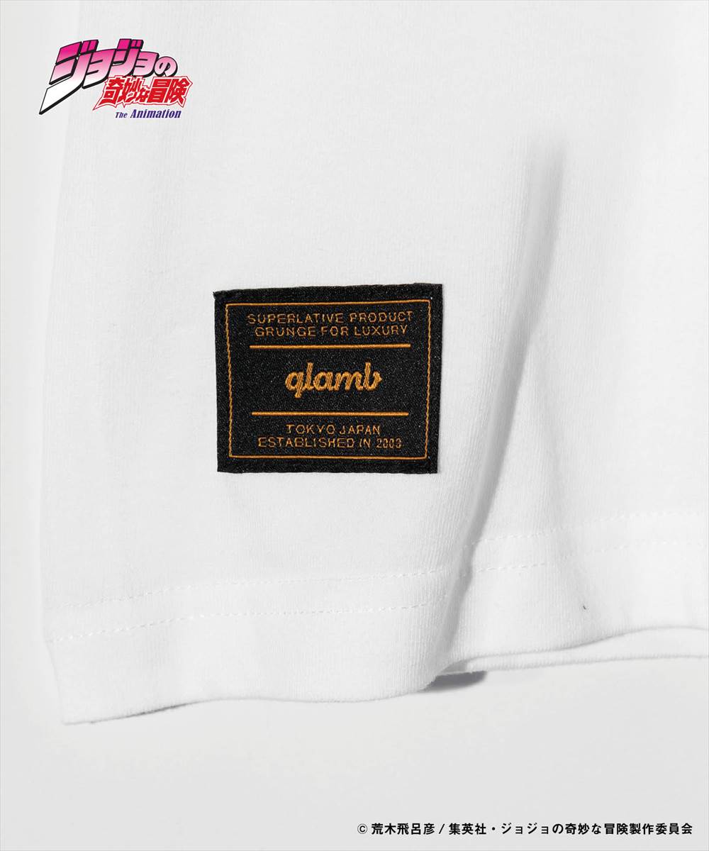 ジョジョの奇妙な冒険 JOJO glamb グラム Jonathan Joestar T-shirts ジョナサンジョースターTシャツ