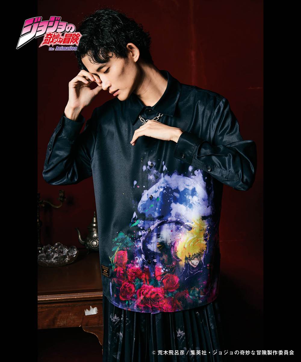 ジョジョの奇妙な冒険 JOJO glamb グラム Dio Brando Shirts ディオ ブランドーシャツ