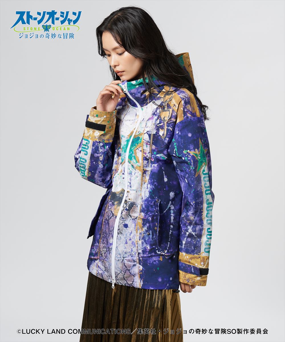 ジョジョの奇妙な冒険 ストーンオーシャン High Neck Jotaro Jacket / ハイネック承太郎 ジャケット JOJO glamb グラム