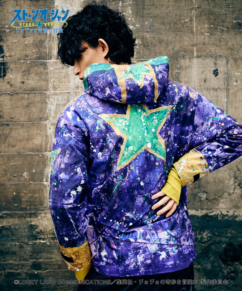 ジョジョの奇妙な冒険 ストーンオーシャン High Neck Jotaro Jacket / ハイネック承太郎 ジャケット JOJO glamb グラム
