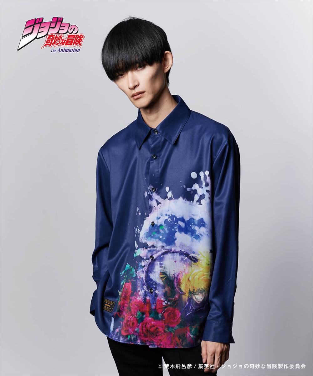 ジョジョの奇妙な冒険 JOJO glamb グラム Dio Brando Shirts ディオ ブランドーシャツ