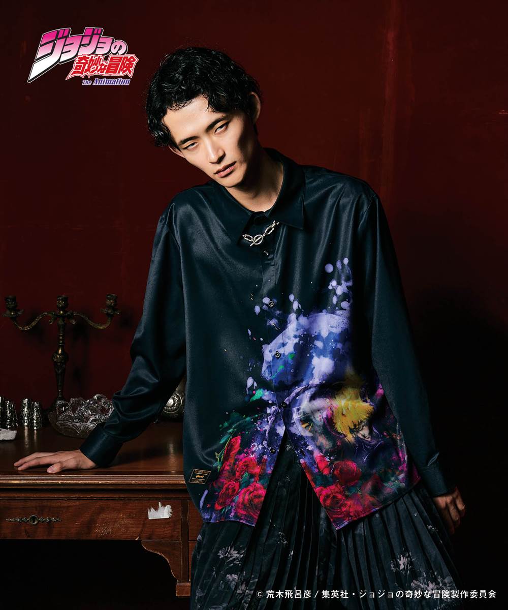 ジョジョの奇妙な冒険 JOJO glamb グラム Dio Brando Shirts ディオ ブランドーシャツ