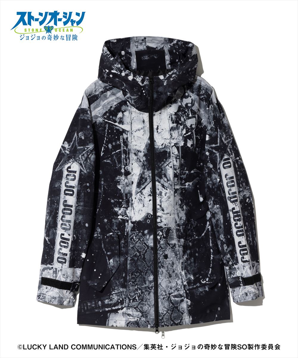 ジョジョの奇妙な冒険 ストーンオーシャン High Neck Jotaro Jacket / ハイネック承太郎 ジャケット JOJO glamb グラム