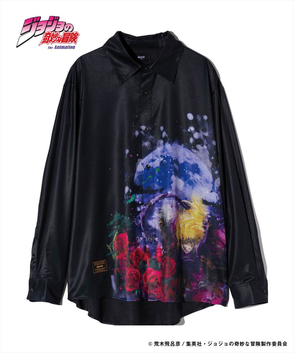 ジョジョの奇妙な冒険 JOJO glamb グラム Dio Brando Shirts ディオ ブランドーシャツ