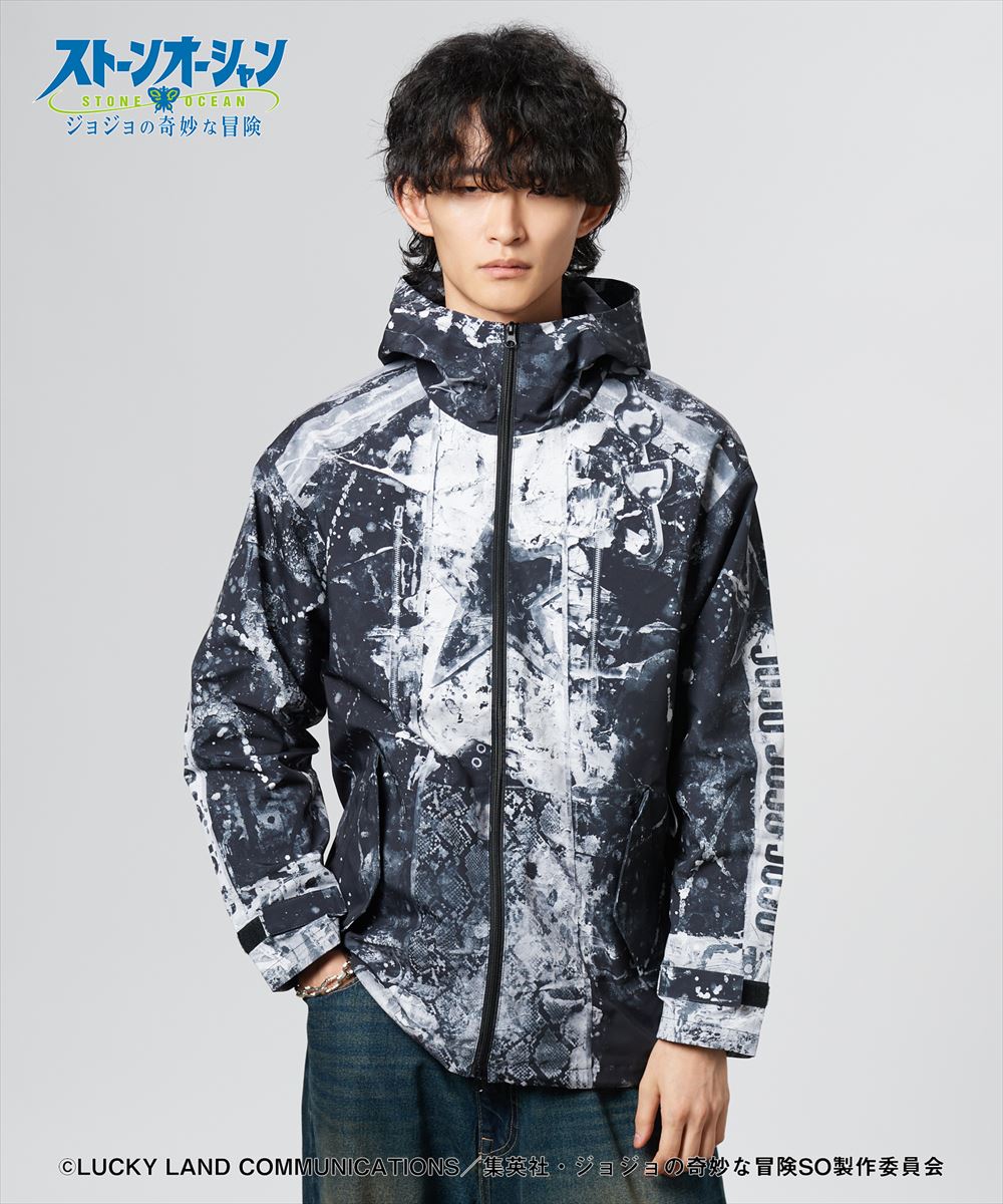 ジョジョの奇妙な冒険 ストーンオーシャン High Neck Jotaro Jacket / ハイネック承太郎 ジャケット JOJO glamb グラム