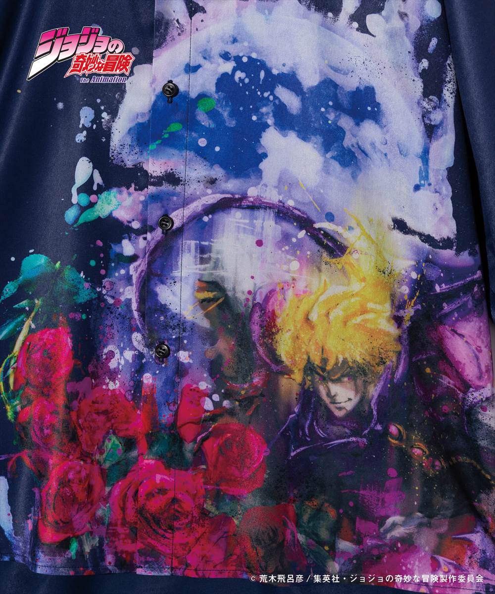 ジョジョの奇妙な冒険 JOJO glamb グラム Dio Brando Shirts ディオ ブランドーシャツ