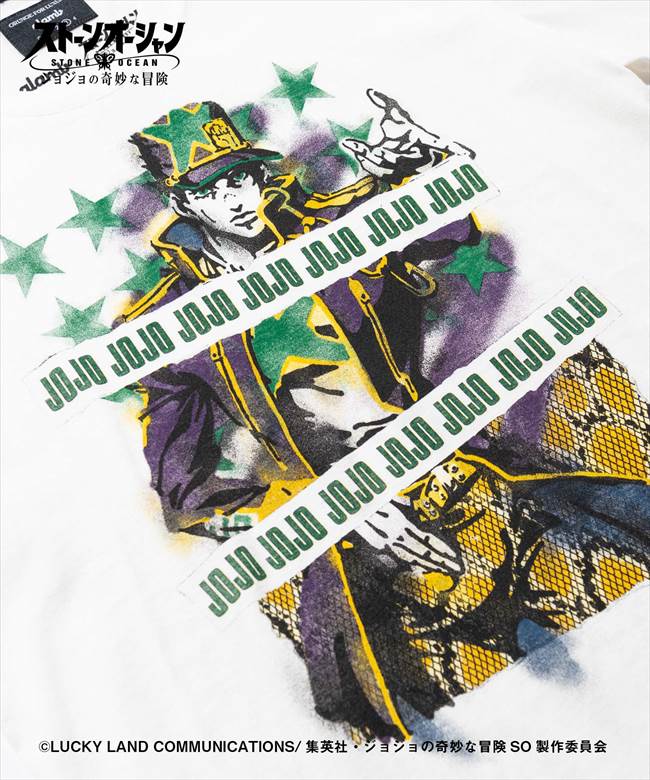 glamb グラム JOJO ジョジョ 空条承太郎 T Jotaro T (Stone Ocean Ver.)