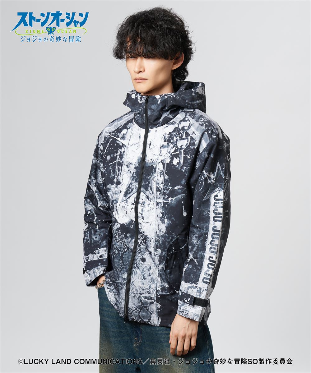ジョジョの奇妙な冒険 ストーンオーシャン High Neck Jotaro Jacket / ハイネック承太郎 ジャケット JOJO glamb グラム