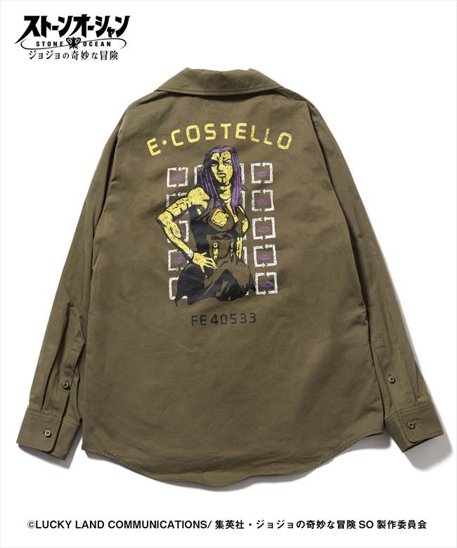 JOJO x glamb グラム ジョジョ E・コステロシャツ E. Costello SH