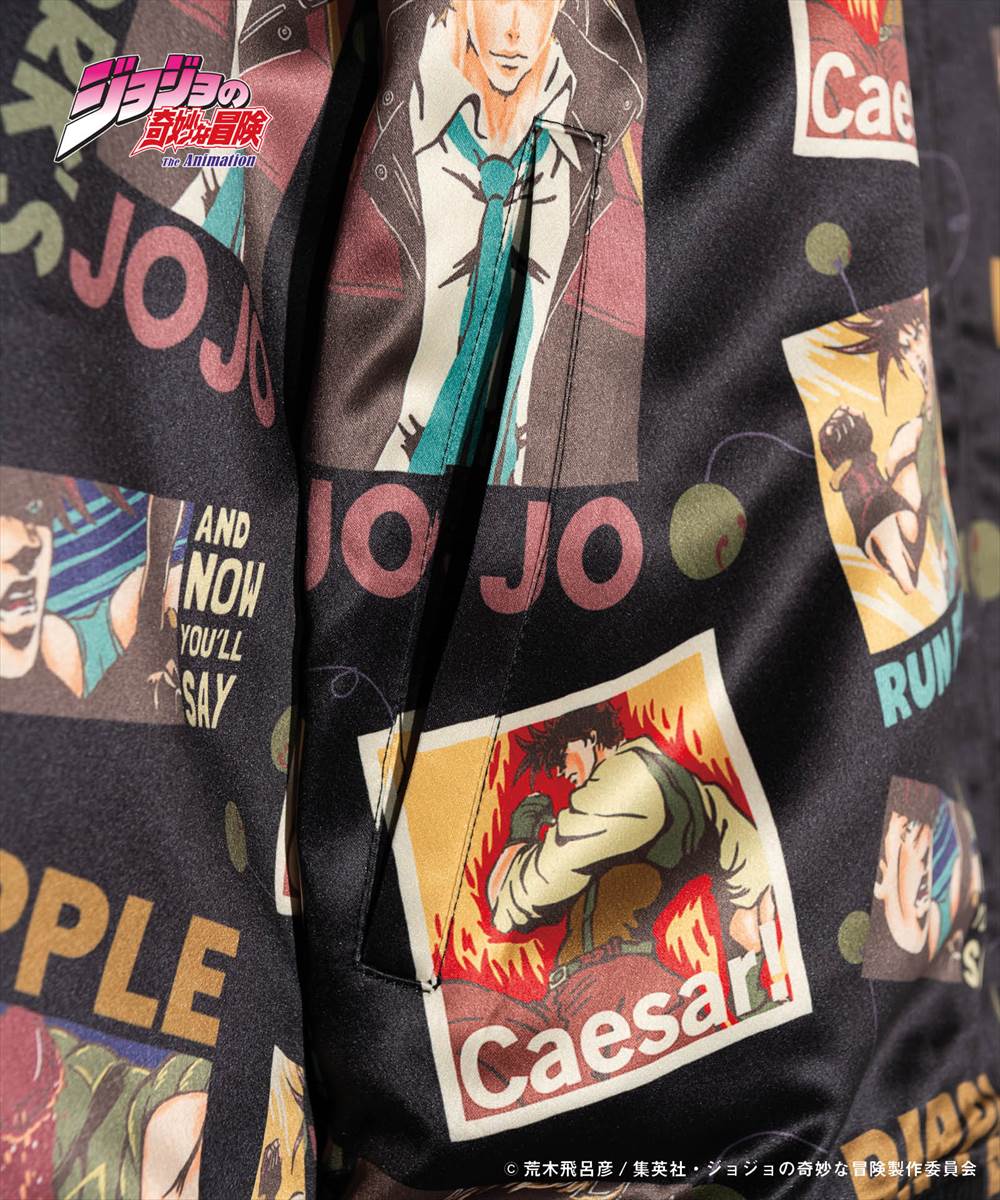 ジョジョの奇妙な冒険 JOJO glamb グラム Joseph Joestar Jacket ジョセフ ジョースター ジャケット