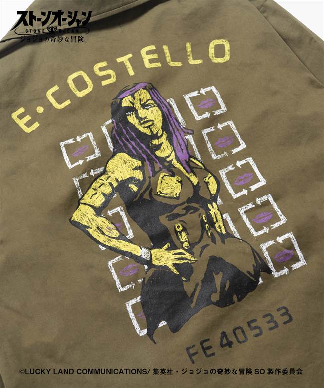 JOJO x glamb グラム ジョジョ E・コステロシャツ E. Costello SH