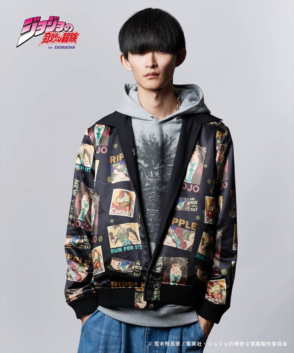 ジョジョの奇妙な冒険 JOJO glamb グラム Joseph Joestar Jacket ジョセフ ジョースター ジャケット