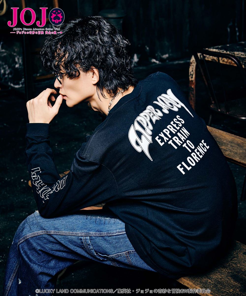 ブローノ・ブチャラティスタンド カットソー Bruno Bucciarati’s Stand Cutsew JOJO ジョジョ glamb グラム