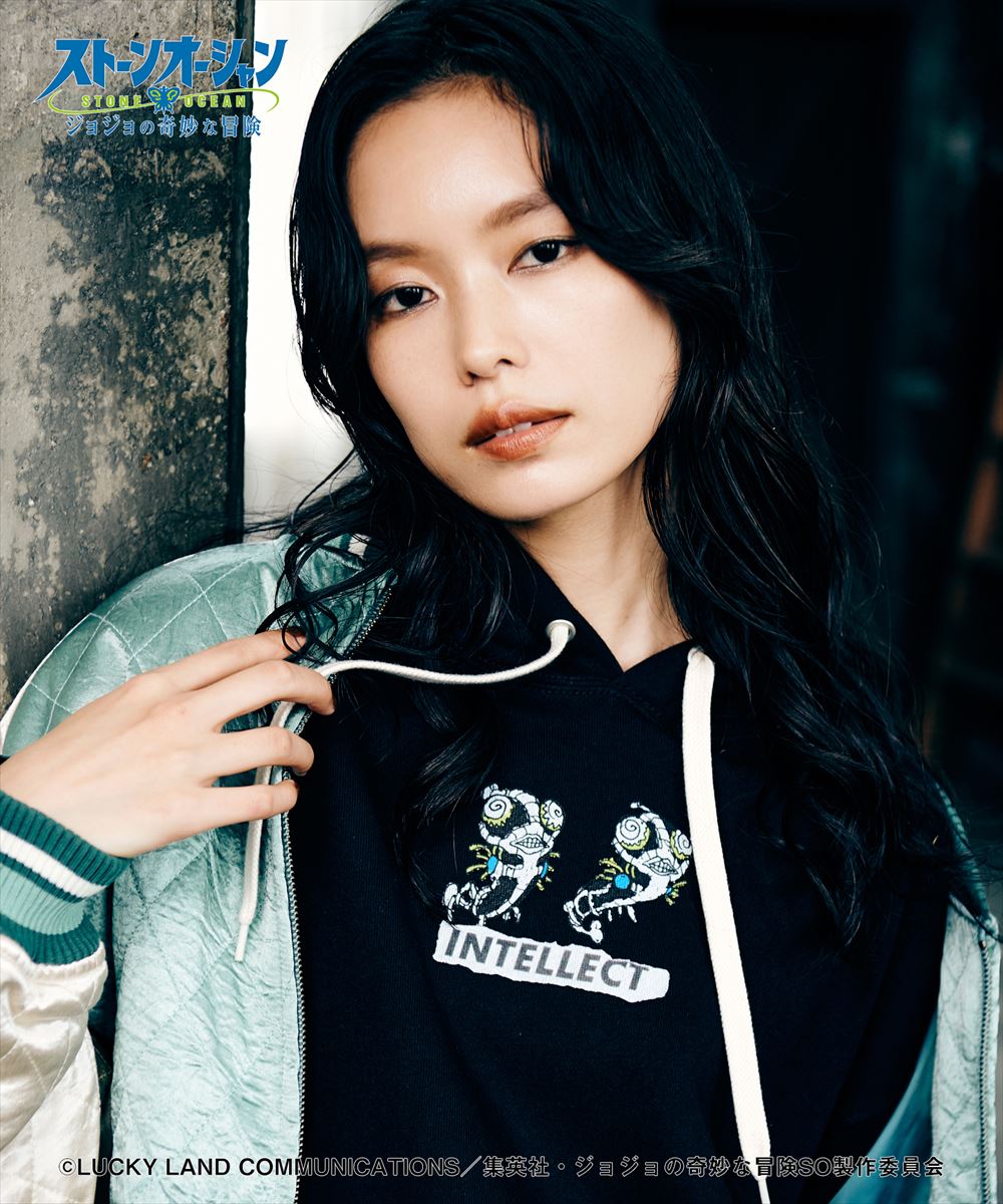 ジョジョの奇妙な冒険 ストーンオーシャン F・F Hoodie / フー・ファイターズ フーディー JOJO glamb グラム
