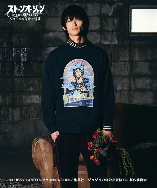 glamb グラム JOJO ジョジョ ウェザーリポート スウェット Weather R. Sweat