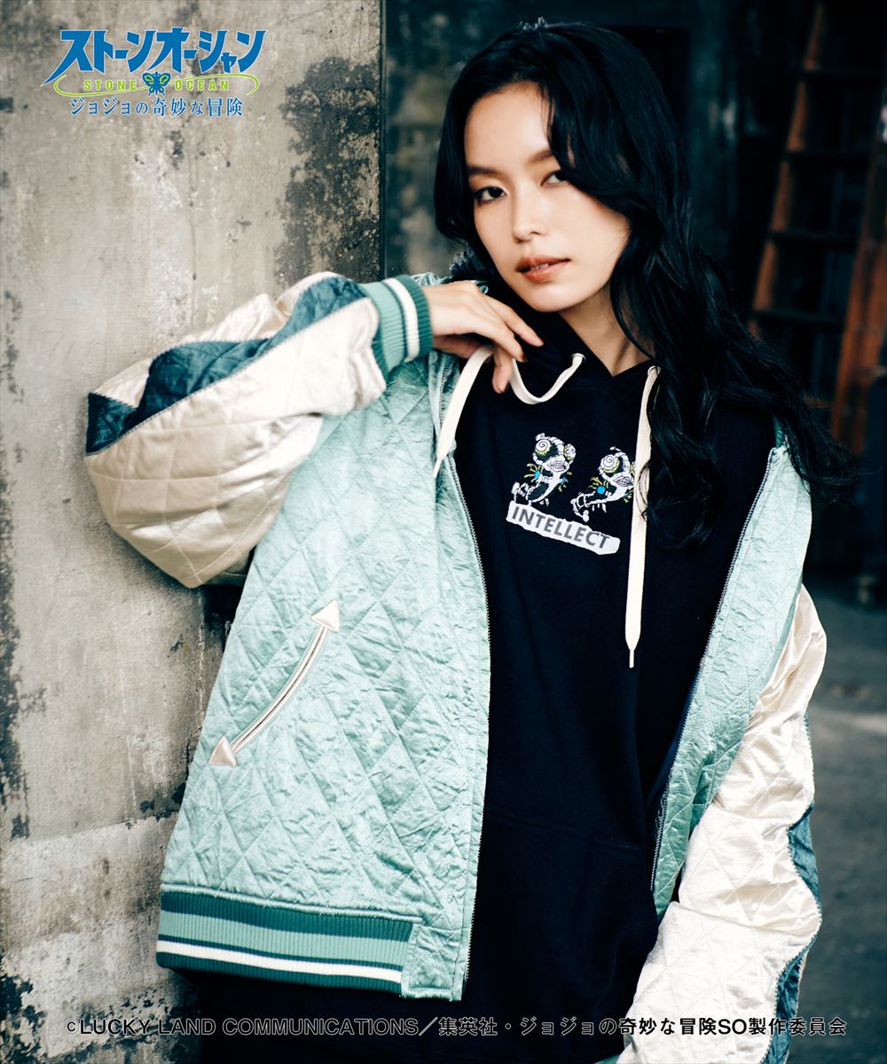 ジョジョの奇妙な冒険 ストーンオーシャン F・F Hoodie / フー・ファイターズ フーディー JOJO glamb グラム