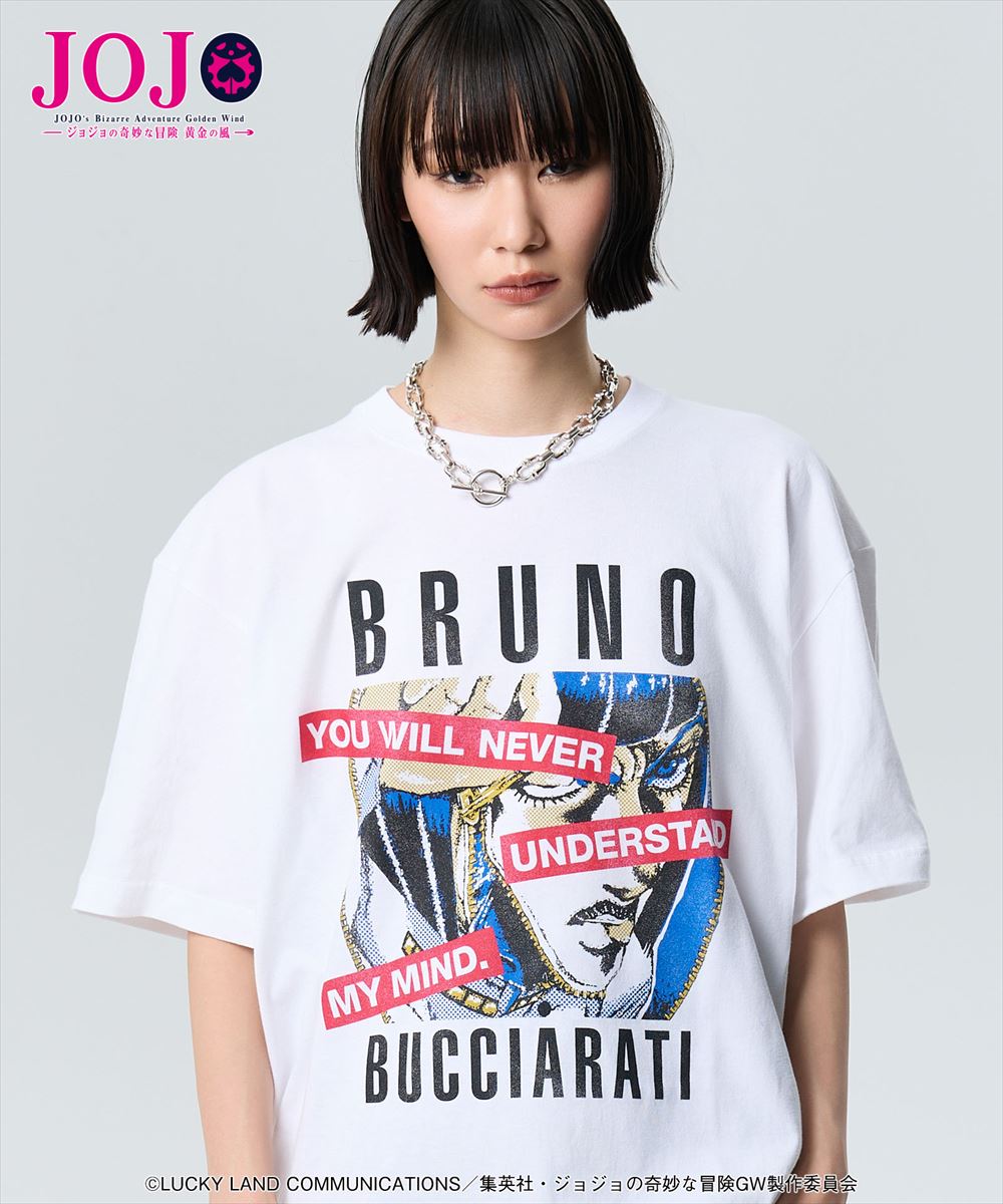 ブローノ・ブチャラティ Tシャツ2 Bruno Bucciarati T-shirts II JOJO ジョジョ glamb グラム
