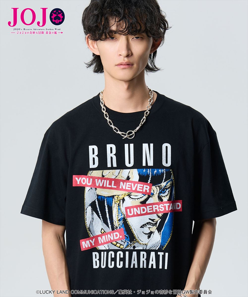ブローノ・ブチャラティ Tシャツ2 Bruno Bucciarati T-shirts II JOJO ジョジョ glamb グラム