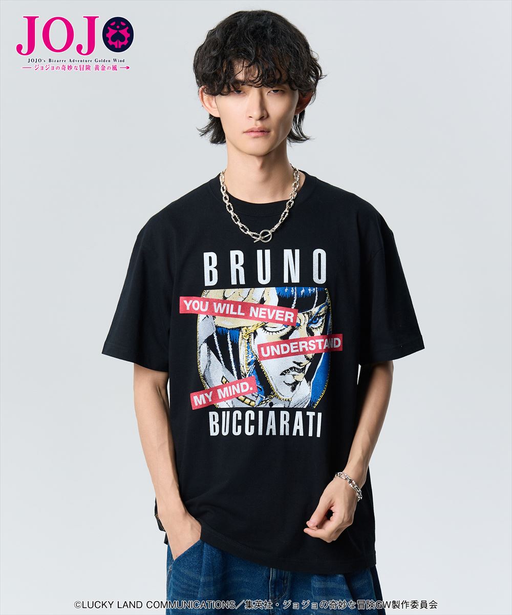 ブローノ・ブチャラティ Tシャツ2 Bruno Bucciarati T-shirts II JOJO ジョジョ glamb グラム