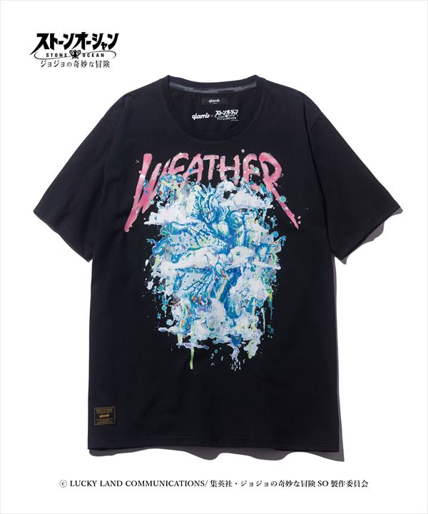 JOJO x glamb グラム Weather・R T / ウェザー・R Tシャツ ジョジョ