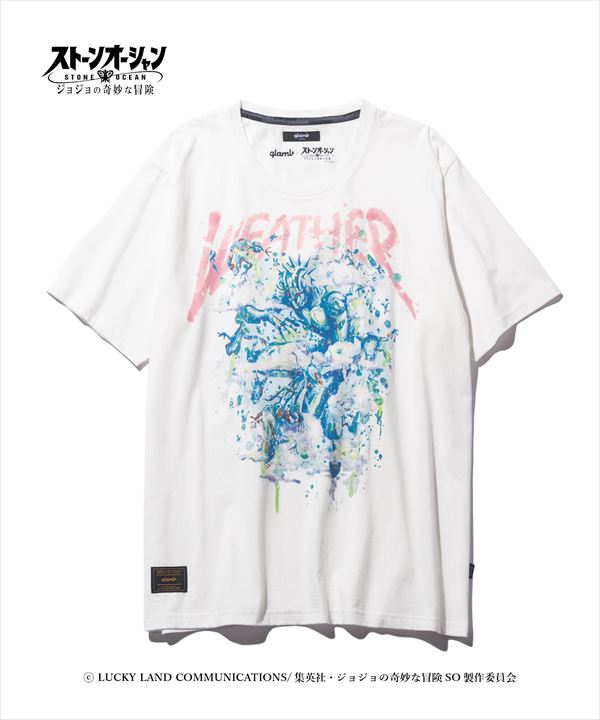 JOJO x glamb グラム Weather・R T / ウェザー・R Tシャツ ジョジョ