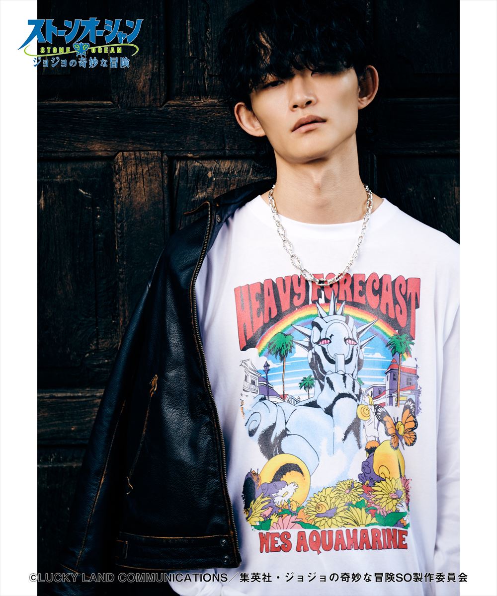 ジョジョの奇妙な冒険 ストーンオーシャン Weather・R Cutsew / ウェザー・リポート カットソー JOJO glamb グラム