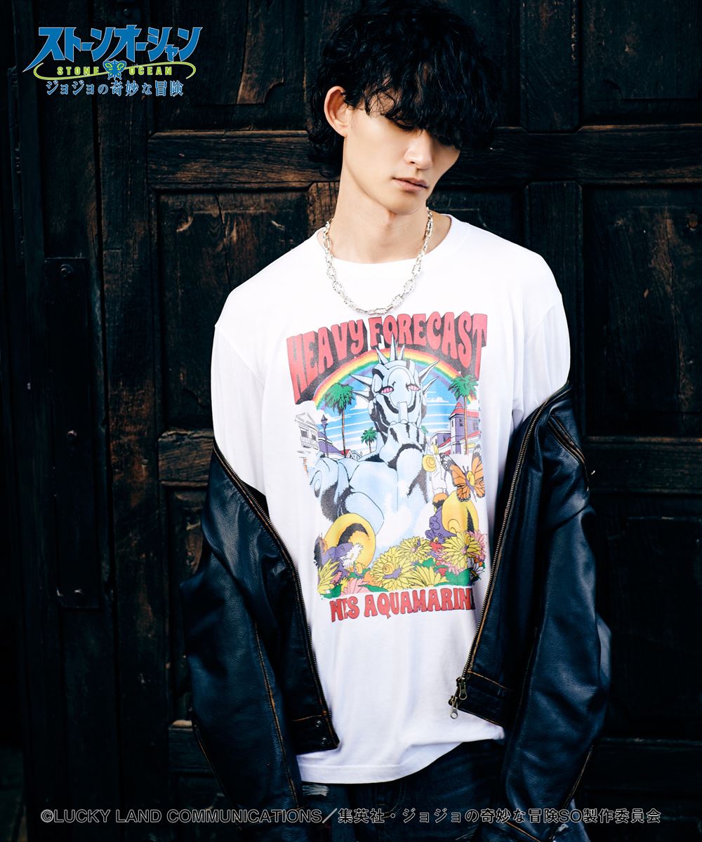 ジョジョの奇妙な冒険 ストーンオーシャン Weather・R Cutsew / ウェザー・リポート カットソー JOJO glamb グラム