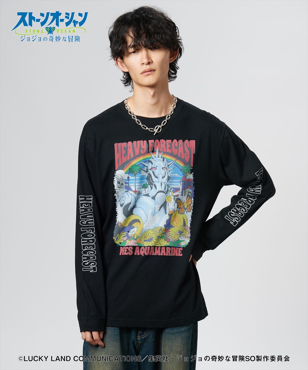 ジョジョの奇妙な冒険 ストーンオーシャン Weather・R Cutsew / ウェザー・リポート カットソー JOJO glamb グラム