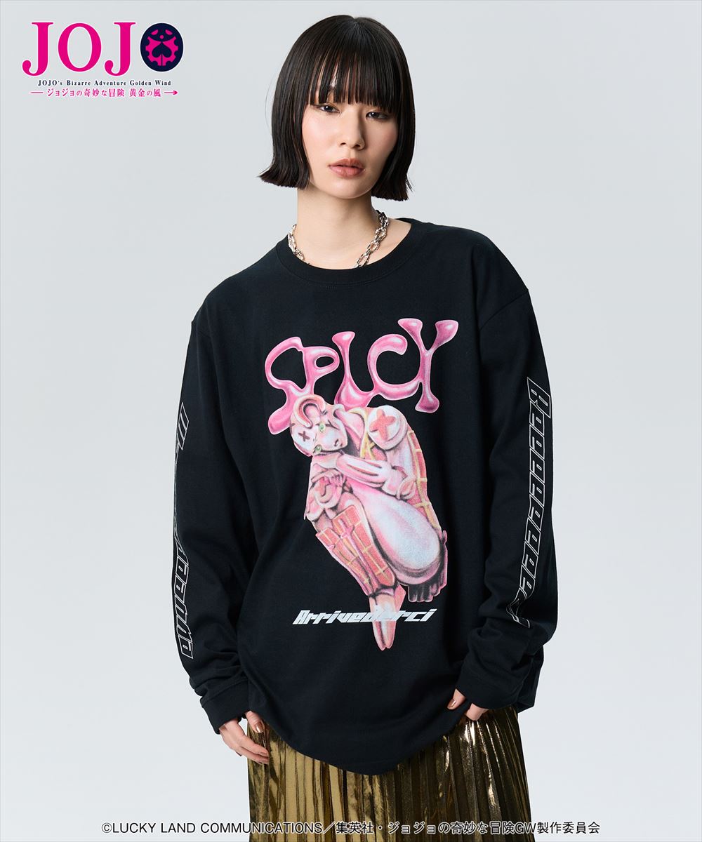 トリッシュ・ウナ ロングスリーブカットソー Trish Una’s Stand Cutsew JOJO ジョジョ glamb グラム