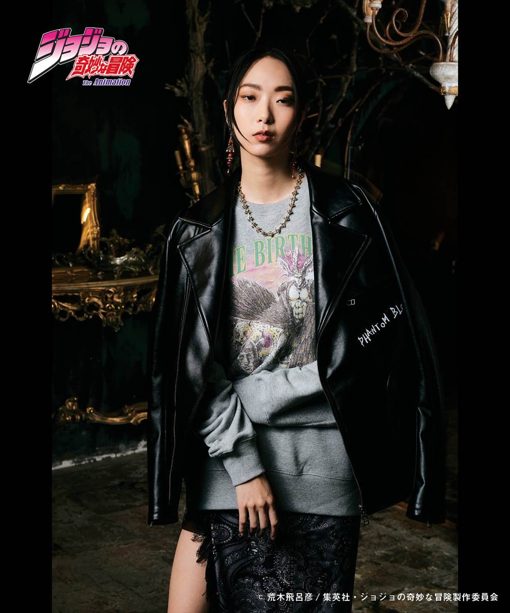 ジョジョの奇妙な冒険 JOJO glamb グラム Kars Sweat カーズスウェット
