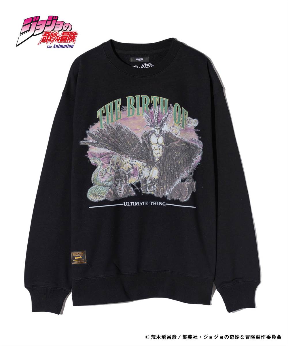 ジョジョの奇妙な冒険 JOJO glamb グラム Kars Sweat カーズスウェット