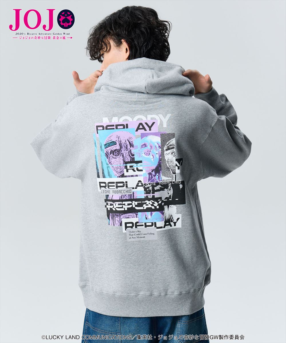 レオーネ・アバッキオ フーディー Leone Abbacchio’s Stand Hoodie JOJO ジョジョ glamb グラム
