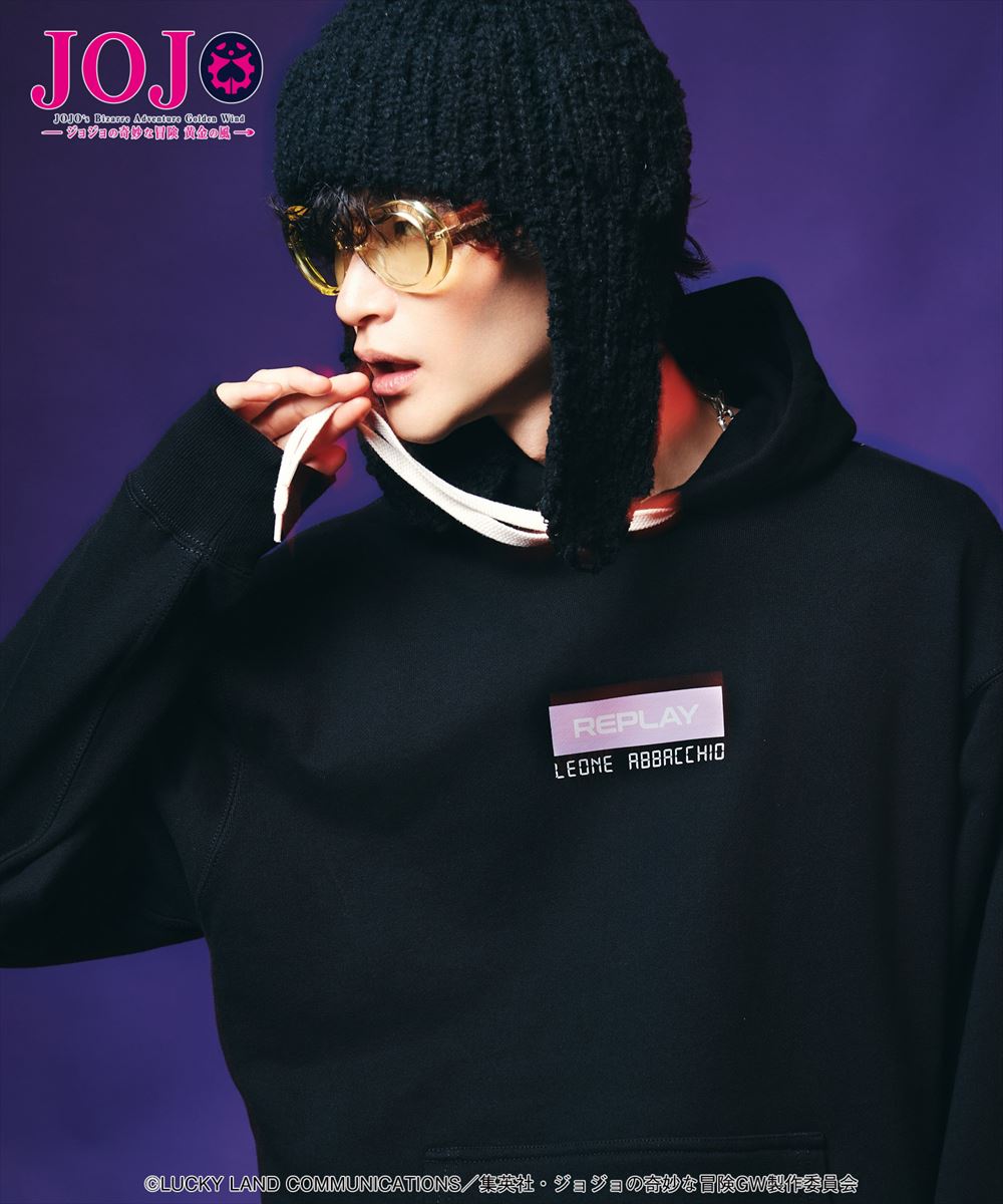 レオーネ・アバッキオ フーディー Leone Abbacchio’s Stand Hoodie JOJO ジョジョ glamb グラム