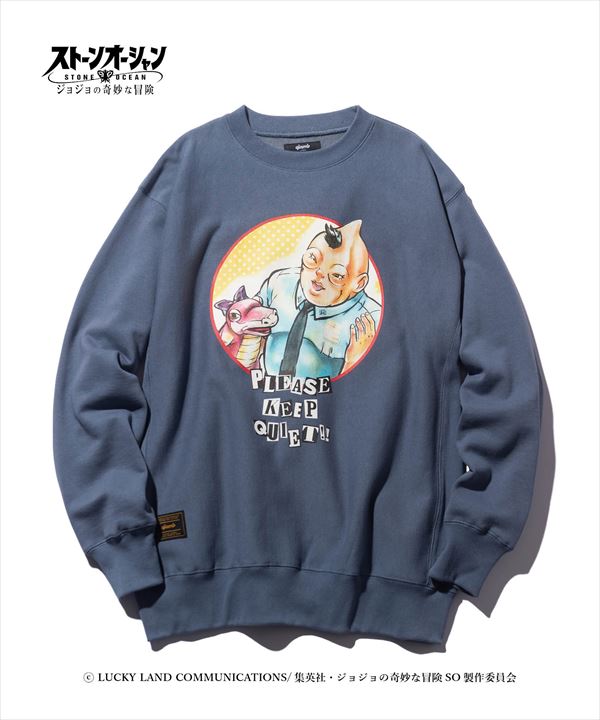 JOJO x glamb グラム Loccobarocco Sweat / ロッコバロッコ スウェット ジョジョ