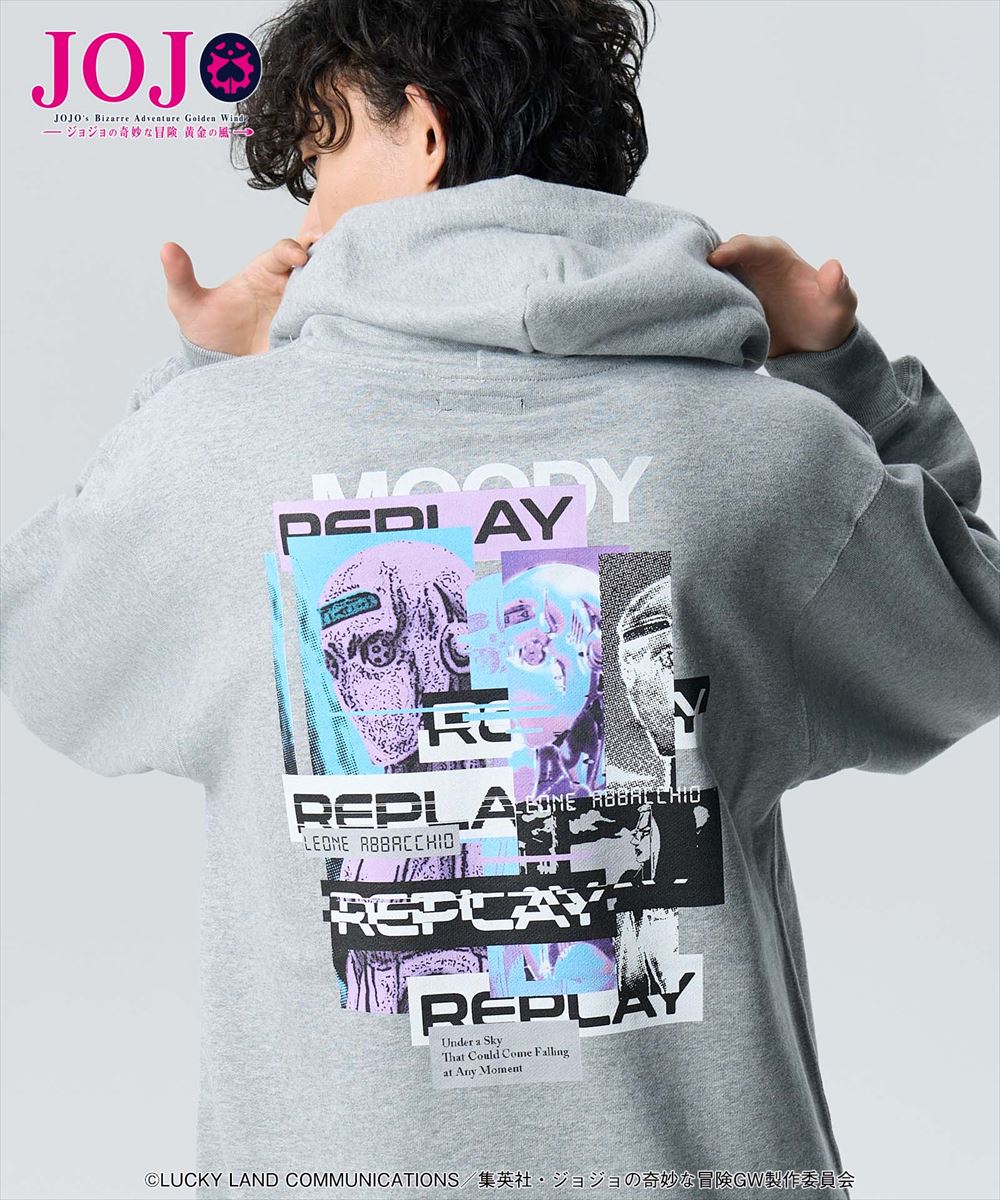 レオーネ・アバッキオ フーディー Leone Abbacchio’s Stand Hoodie JOJO ジョジョ glamb グラム