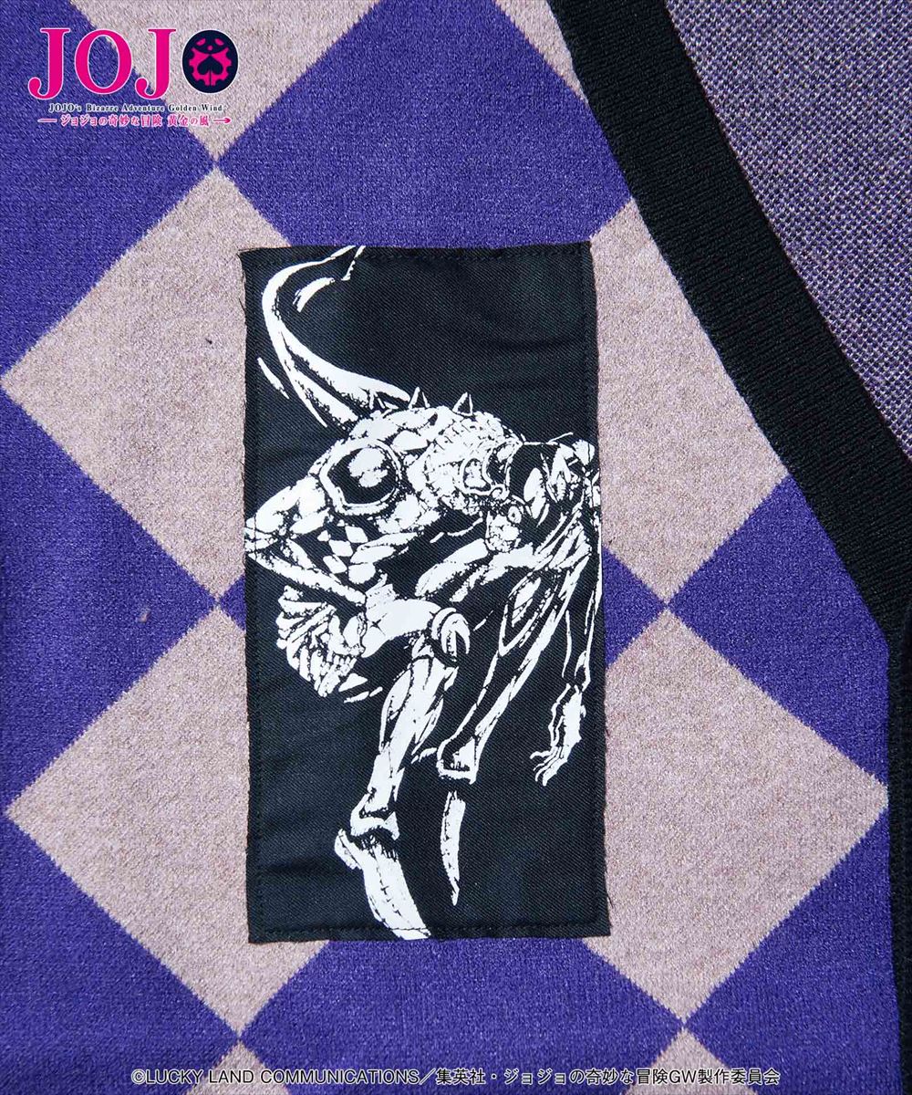 パンナコッタ・フーゴ カーディガン Pannacotta Fugo’s Stand Cardigan JOJO ジョジョ glamb グラム