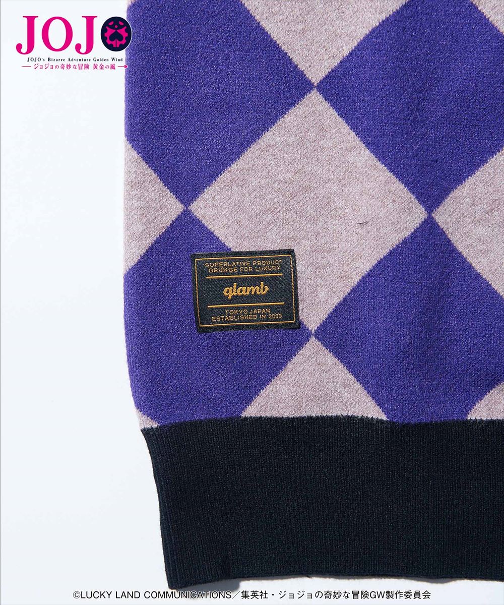 パンナコッタ・フーゴ カーディガン Pannacotta Fugo’s Stand Cardigan JOJO ジョジョ glamb グラム