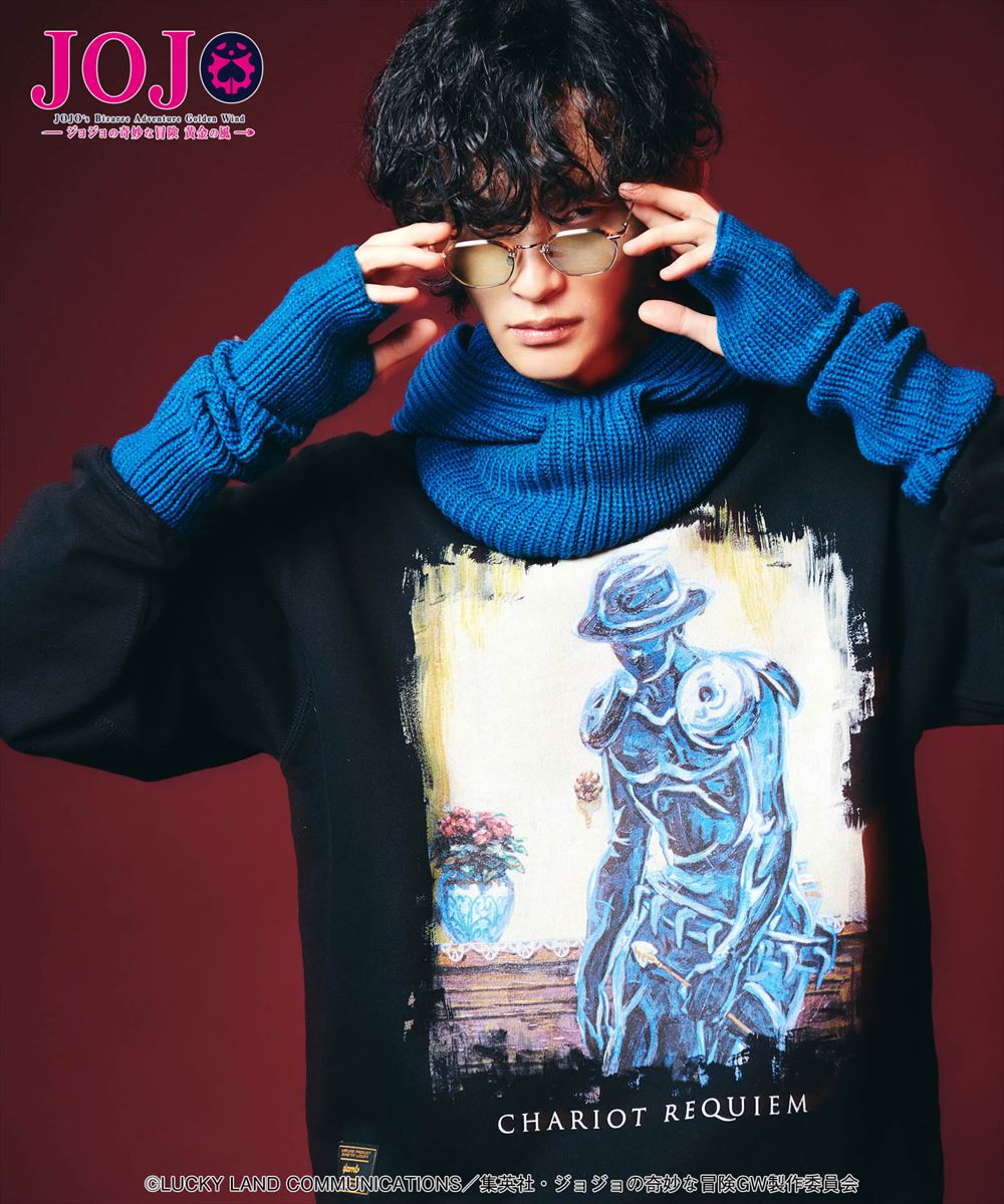 チャリオッツ・レクイエム スウェット C・R Sweat JOJO ジョジョ glamb グラム