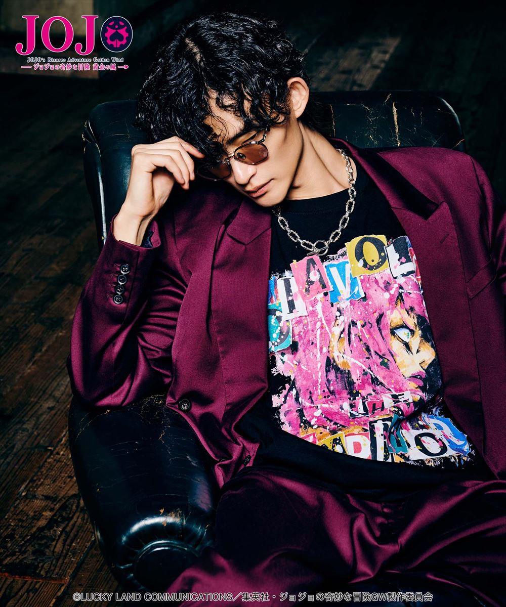 ディアボロ Tシャツ Diavolo T-shirt JOJO ジョジョ glamb グラム